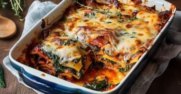 Einfache Vegetarische Spinat-Lasagne: Das Perfekte Comfort Food