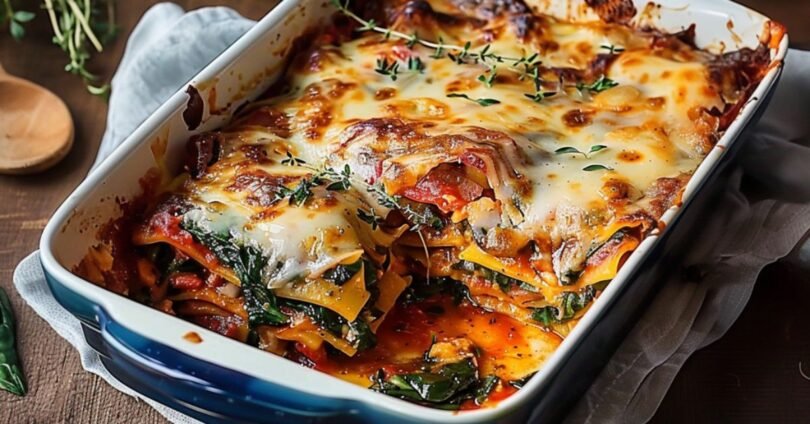 Einfache Vegetarische Spinat-Lasagne: Das Perfekte Comfort Food