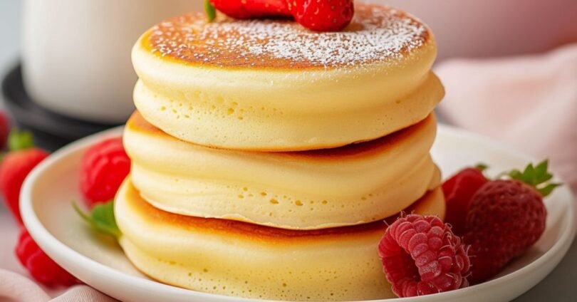 Fluffige Japanische Soufflé Pancakes: Ein Himmlisches Frühstückserlebnis