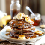 Gesunde Bananen-Buchweizen-Pfannkuchen