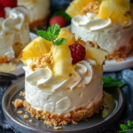 No-Bake Ananas-Cheesecake Ein himmlisches Dessert für Sommertage