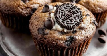 Oreo Doppel-Schokoladen-Muffins: Ein traumhaftes Muffins Rezept für Schokoholics