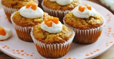 Saftige Rübli-Muffins Einfaches Rezept für köstliche Karotten-Cupcakes