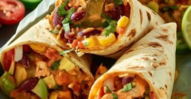 Vegetarische Wraps Schnelle und Leckere Füllung für den Feierabend