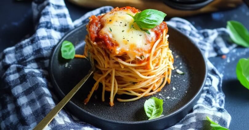 Einfache Spaghetti Muffins Perfekter Party-Snack