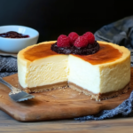 Himmlischer Käsekuchen mit Vanillepudding Cremig-zarter Genuss