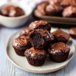 Mini Brownie Bites Saftige Schokoladen-Muffins für Naschkatzen