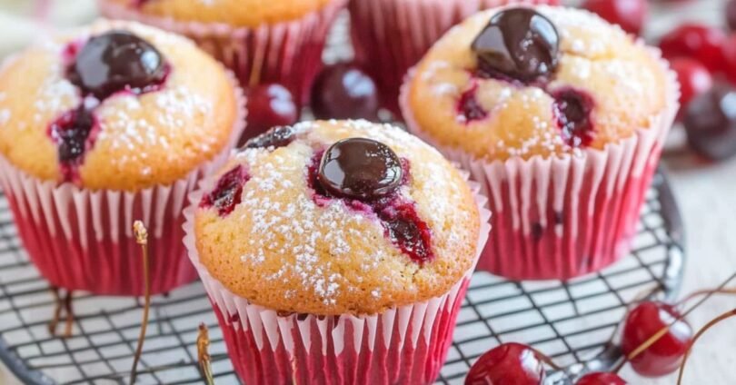 Saftige Kirschmuffins Einfaches Rezept für fruchtige Sommerleckereien