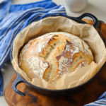 Einfaches Brot ohne Kneten