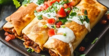 Knusprige Chimichangas