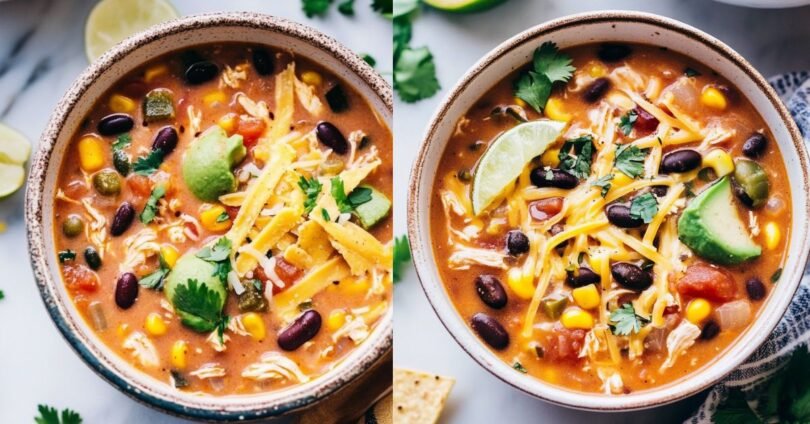 8 Dosen Hähnchen Taco Suppe