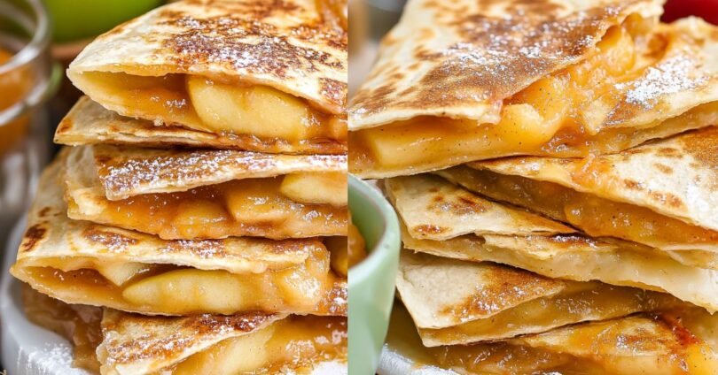 Apple Pie Quesadillas