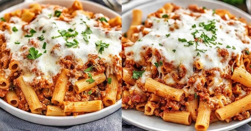 Bester Überbackener Ziti