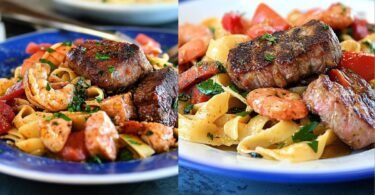 Cajun Surf and Turf Auflauf Rezept