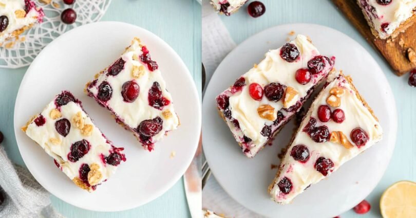 Cranberry Bliss Bars