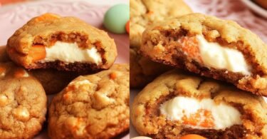 Cream Cheese-Stuffed Carrot Cake Cookies