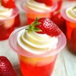 Erdbeer Shortcake Jello Shots