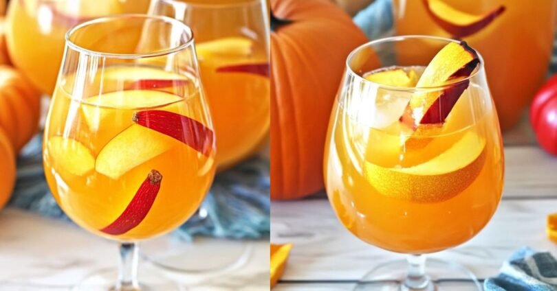 Herbstliche Kürbis-Sangria