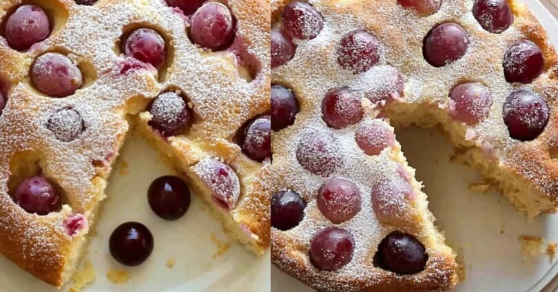 Italienischer Traubenkuchen