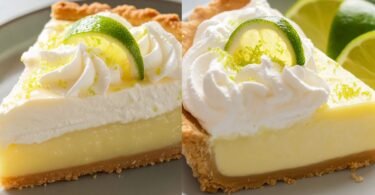 Key Lime Pie mit Honig-Mürbeteigboden