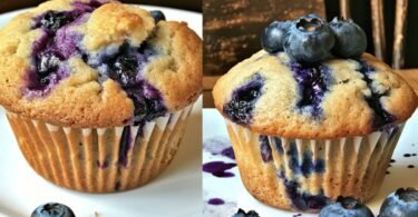 Perfekte Blaubeermuffins