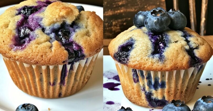 Perfekte Blaubeermuffins