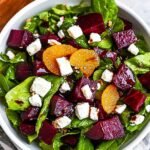 Rote Bete Salat mit Orangen-Balsamico Vinaigrette