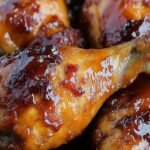 Sticky Sweet Bacon Glazed Chicken in the Crock Pot