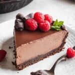 Triple Chocolate No-Bake Cheesecake