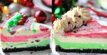 Weihnachtlicher Cheesecake