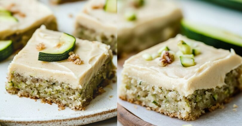 Zucchini-Bars mit Brauner Butter-Frosting