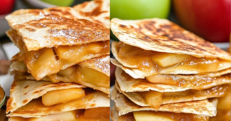 Apple Pie Quesadillas