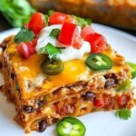 Einfache Taco Lasagne