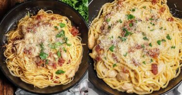 Hähnchen Carbonara – Cremig und Einfach