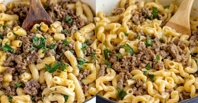 Philly Cheesesteak Pasta