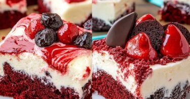 Red Velvet Poke Cake