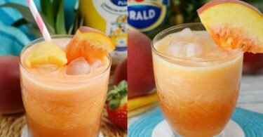 Crown Royal Peach Beach Drink