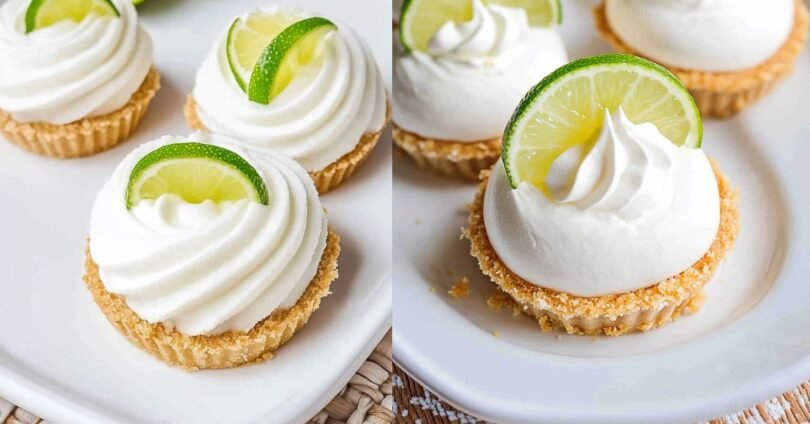 Einfache Mini Key Lime Pie ohne Backen