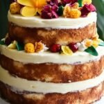 Hawaiian Hochzeitstorte mit tropischen Aromen