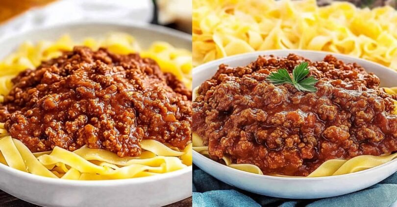 Klassische Bolognese Sauce