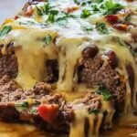 Philly Cheesesteak Hackbraten