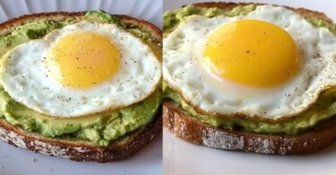 Avocado-Toast mit Ei