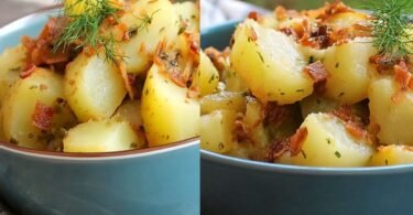 Deutscher Kartoffelsalat ohne Mayonnaise