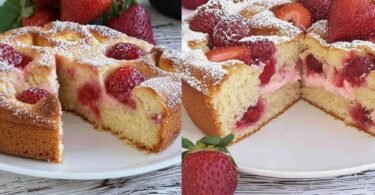 Erdbeer-Schmand-Kuchen