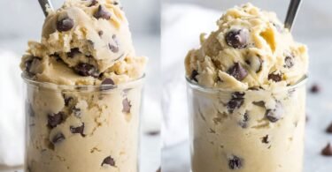 Essbarer Cookie Dough ohne Ei