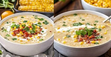 Mexikanische Street Corn Suppe