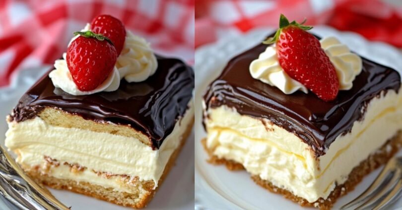 No-Bake Eclair Kuchen