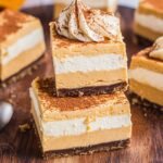 No-Bake Kürbis-Cheesecake Bars