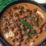 Russisches Rinderfilet Stroganoff