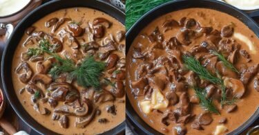 Russisches Rinderfilet Stroganoff